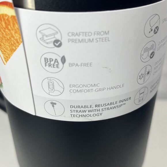 Cirkul 30oz StrawSip Tumbler Double Wall Insulated Travel Carbonite NEW - Picture 4 of 7